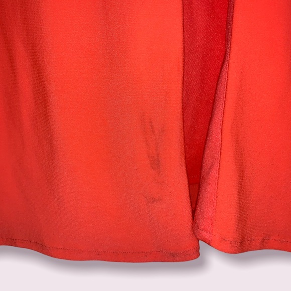 La Femme Coral Prom Dress Size 4 Petite - Picture 3 of 11